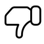 Dislike SVG Icon